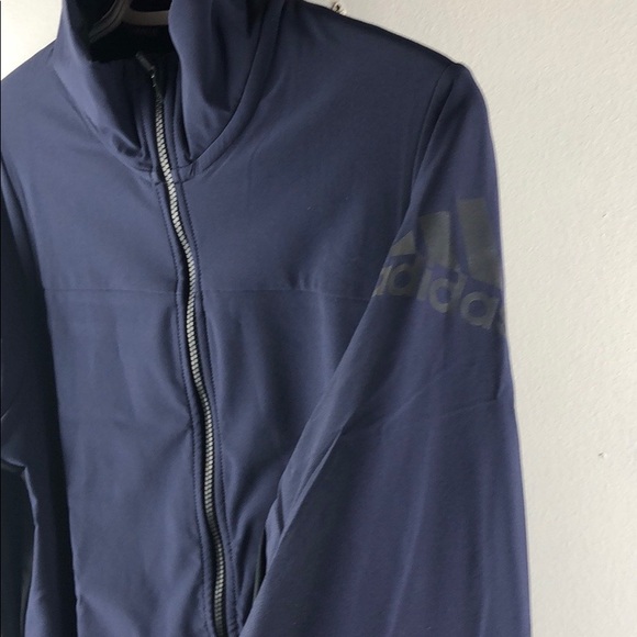 adidas Climaheat men’s Cycling Winter Jacket navy - Picture 9 of 16